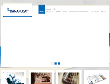 Tablet Screenshot of danafloat.com